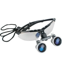 Loupes Loupes dentaires, loupe binoculaire médicale loupe Dentaire  chirurgicale, Pince de grossissement 2,5X 3,5XX loupes grossissantes  chirurgicales
